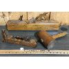 Image 2 : LOT OF 3 - WOODEN HAND TOOLS - INCL CARVED WOOD PLANE