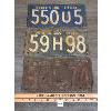 Image 1 : LOT OF 3 - 1940's ONTARIO LICENSE PLATES