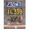 Image 1 : LOT OF 3 - 1930's-1940's ONTARIO LICENSE PLATES