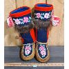 Image 6 : MEN's MUKLUKS W/ RABBIT FUR TRIM AND CARIBOU HAIR TUFTINGS