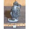 Image 2 : JOHNNY H - INUIT SOAPSTONE CARVING - 8.5in TALL