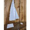 Image 3 : LARGE WOODEN MODEL "HERON" SAILBOAT  - 