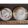 Image 2 : LOT OF 4 - TEACUPS W/ SAUCERS