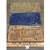 Image 2 : LOT OF 3 - MISC USA LICENSE PLATES - INCL LAGRANGE CO NON-MOTOR VEHICLE