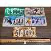 Image 1 : LOT OF 5 - MISC USA LICENSE PLATES