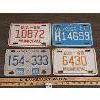 Image 1 : LOT OF 4 - BRITISH COLUMBIA MUNICIPAL AND MOTOR CARRIER LICENSE PLATES