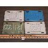 Image 2 : LOT OF 4 - BRITISH COLUMBIA MUNICIPAL AND MOTOR CARRIER LICENSE PLATES