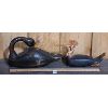 Image 1 : LOT OF 2 - HAND CARVED DECOYS 
