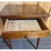 Image 2 : WALNUT SINGLE DRAWER SIDE TABLE - 18 x 22 x 29in