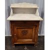 Image 1 : MARBLE TOP WASH STAND - 19 x 28 x 41in