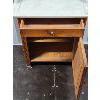 Image 7 : MARBLE TOP WASH STAND - 19 x 28 x 41in