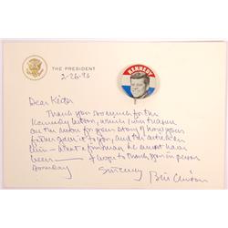 Clinton, William Jefferson