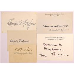 Supreme Court Justices - Early 20th Century