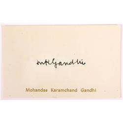 Ghandhi, Mohandas K. Mahatma