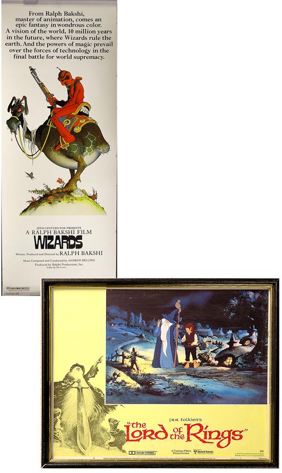 Wizards 1977 Lord Of The Rings 1978 Promotional