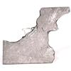 Image 1 : METEORITE ETCHED GIBEON SLICE
