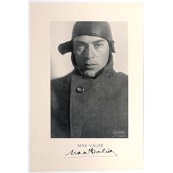 Germany, c1930s, Max Valier Autograph