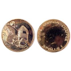 Apollo 1, 1967, Gold Plated Fliteline Medallion