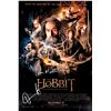 Image 1 : Martin Freeman Orlando Bloom Autograph Signed Hobbit Poster