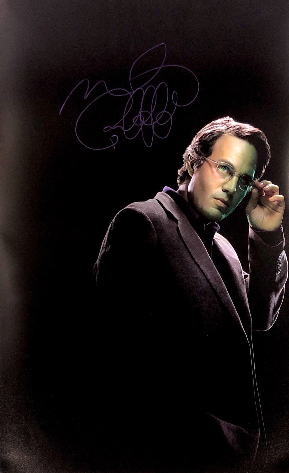 Mark Ruffalo Autograph Signed Hulk Poster