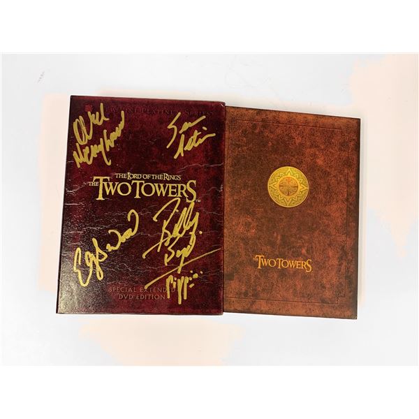 Autograph Signed Lord of the Rings DVD