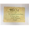 Image 1 : Autograph Signed Harry Potter Letter