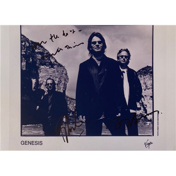 Autograph Signed Genesis Photo