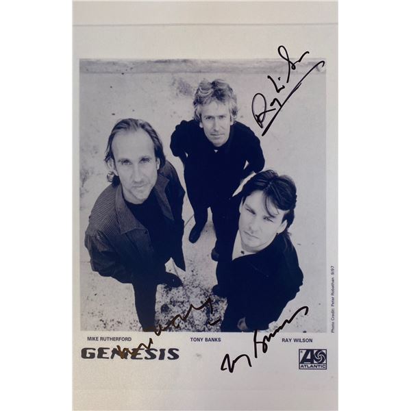 Autograph Signed Genesis Photo