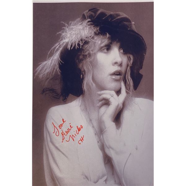 Autograph Signed Stevie Nicks Photo