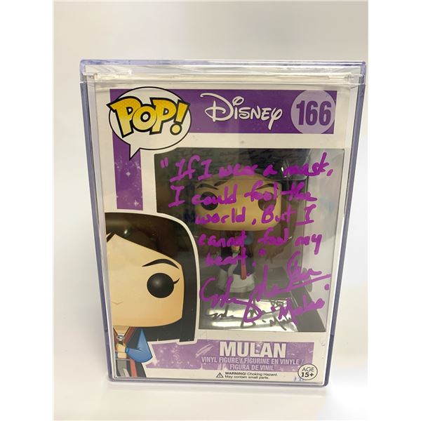 Signed Mulan Funko JSA
