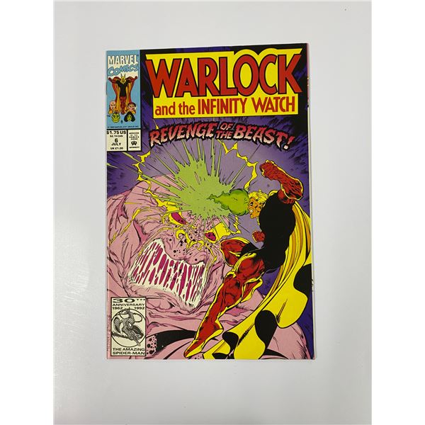 Vintage Warlock Infinity Watch Comic #6