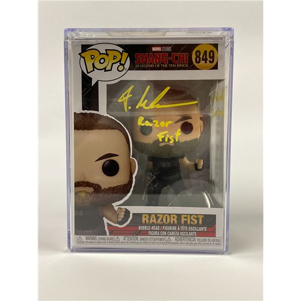 Autographed Razor Fist JSA Funko Pop