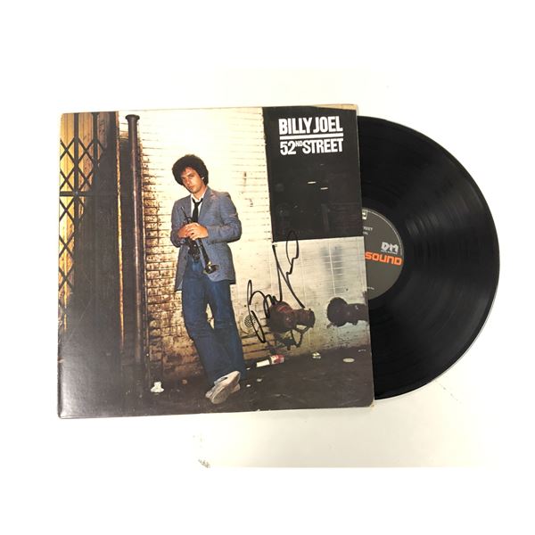 Autograph Signed Billy Joel 52 Street Vinyl