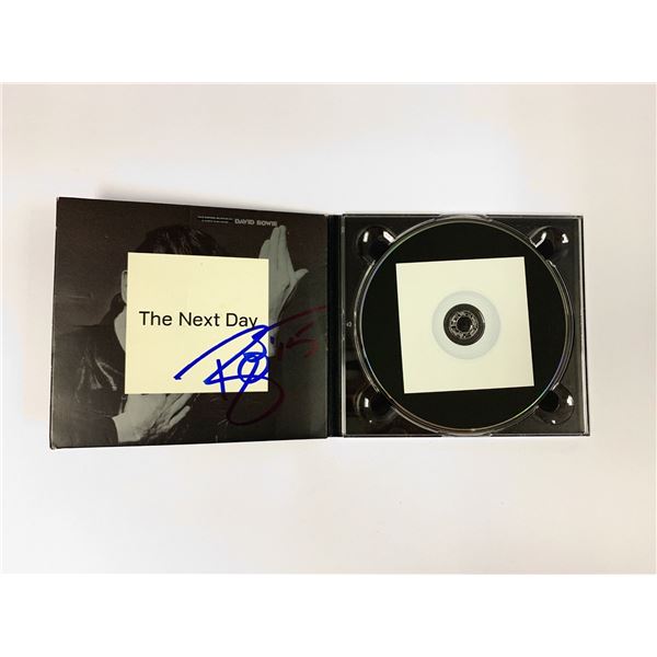 Autographed David Bowie CD Album