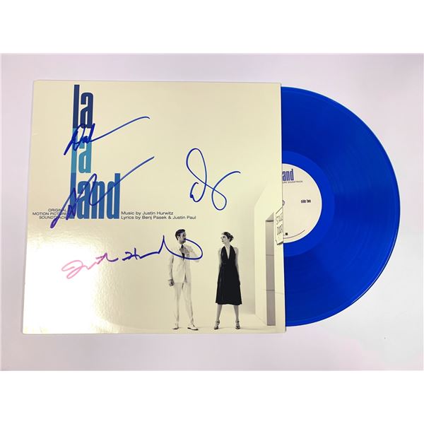 Autographed Lala Land Emma Stone Vinyl