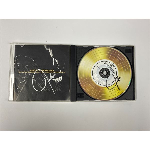 Autograph Signed Justin Timberlake 2020 Experience CD