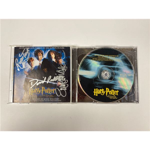 Autograph Signed Harry Potter Chamber of Secrets Soundtrack