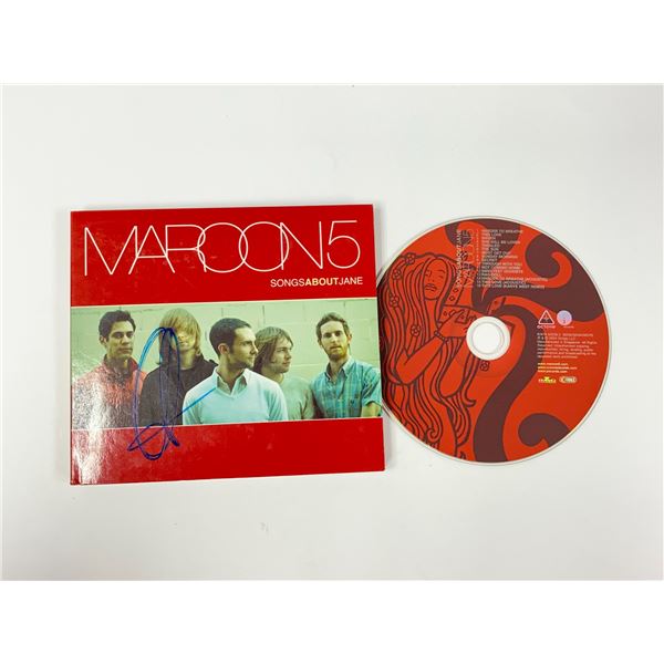 Autograph Signed Maroon 5 Songs About Jane CD