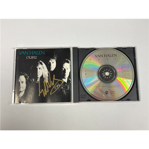 Autograph Signed Van Halen OU812 Cd