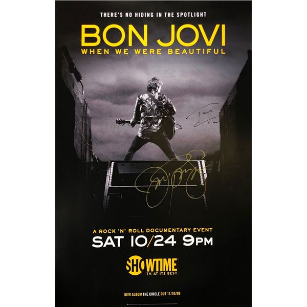 Bon Jovi David Bryan Poster Autographed