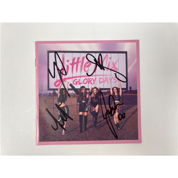 Autograph Signed Little Mix Glory Days CD Booklet