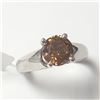 Image 2 : 10K  CHOCOLATE DIAMOND (1.55CT) RING SIZE 6.5