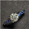 Image 2 : 14K  DIAMOND (1CT) RING  SIZE 5