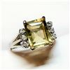 Image 2 : 14K  ZULTANITE(2.5CT) DIAMOND RING SIZE 6