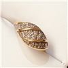 Image 2 : 14K  DIAMOND(0.2CT) RING SIZE 7