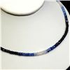 Image 2 : 14K  NATURAL SAPPHIRE(50CT) NECKLACE 16"