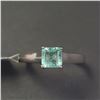 Image 1 : 10K  NATURAL COLUMBIA EMERALD(0.55CT) RING SIZE 5