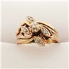 Image 1 : 10K  DIAMOND(0.04CT) RING SIZE 5
