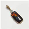 Image 2 : 14K  ENHANCED OPAL(3.65CT) DIAMOND(0.15CT) PENDANT