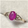 Image 2 : 10K  RUBY(0.65CT) RING SIZE 5.5